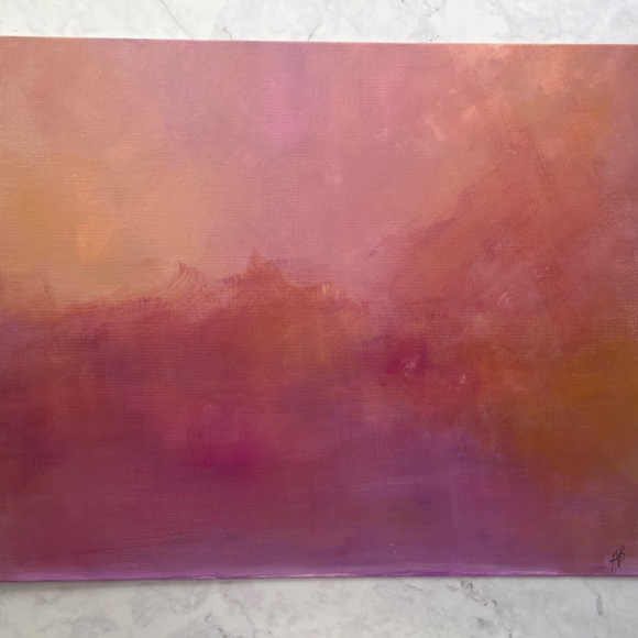 Turners Dream - Abstract Acrylic Painting | Original Artwork 16x20 Canvas Panel - Picture 10 of 13